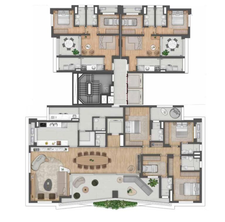 pavimento tipo residencial 67 m2